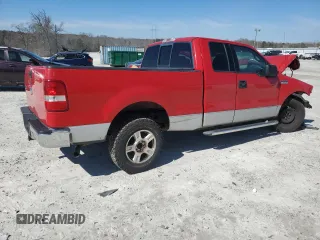2004 Ford F-150 XL with VIN 1FTPX12594NA71876, listed as a Copart auction lot 47102195 with 222,907 mi miles and Salvage Title. Bid and sale history available at carsss.com. Image 3.