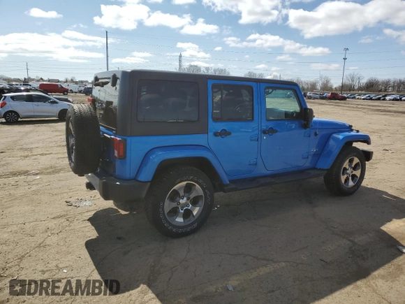 2016 Jeep Wrangler Unlimited 75th Anniversary with VIN 1C4BJWEG7GL172663, listed as a Copart auction lot 51305325 with 67,273 mi miles and Salvage Title. Bid and sale history available at carsss.com. Image 3.