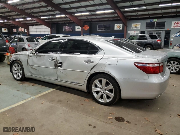 2008 Lexus LS 600h L with VIN JTHDU46F185002409, listed as a Copart auction lot 79900444 with NaN miles and Salvage Title. Bid and sale history available at carsss.com. Image 2.