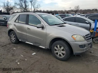 2006 Mercedes-Benz M-Class 3.5L with VIN 4JGBB86E56A023504, listed as a Copart auction lot 47127475 with 143,535 mi miles and Salvage Title. Bid and sale history available at carsss.com. Image 4.