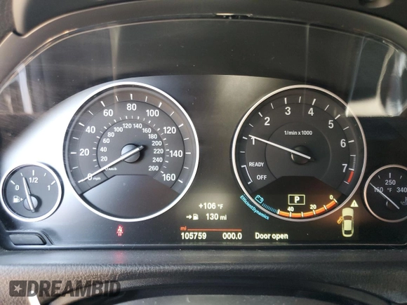 2016 BMW 4 Series 428i z VIN WBA4A9C50GG505822, wystawiony jako Copart lot #63792375 z przebiegiem 105 759 mil mil oraz Szkoda całkowita • Salvage title. Historia ofert i sprzedaży dostępna na DreamBid. Obrazek 9.