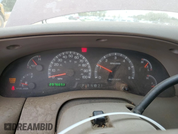 2003 Ford F-150 XL with VIN 1FTRX17L63NA96989, listed as a Copart auction lot 51501945 with 297,669 mi miles and Salvage Title. Bid and sale history available at carsss.com. Image 9.
