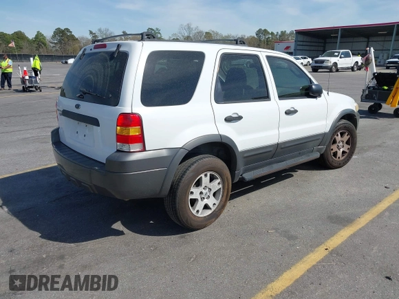 2005 Ford Escape XLT with VIN 1FMYU03165KA93495, listed as a IAAI auction lot 41821975 with 202,475 mi miles and . Bid and sale history available at DreamBid. Image 4.