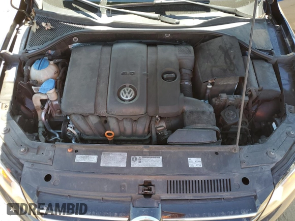 2013 Volkswagen Passat SE w/Sunroof with VIN 1VWBP7A39DC020674, listed as a Copart auction lot 52454205 with 121,897 mi miles and Salvage Title. Bid and sale history available at carsss.com. Image 11.