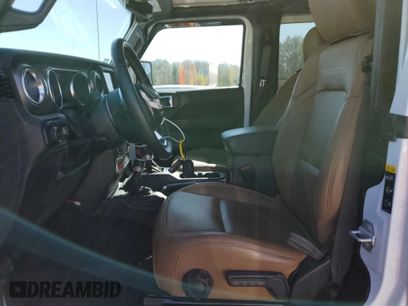 2023 Jeep Wrangler Rubicon with VIN 1C4HJXCG9PW505608, listed as a Copart auction lot 54429105 with 5,461 mi miles and Salvage title. Bid and sale history available at DreamBid. Image 7.