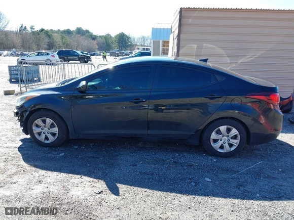 2016 Hyundai Elantra SE with VIN 5NPDH4AE4GH756150, listed as a IAAI auction lot 41600344 with 119,367 mi miles. Bid and sale history available at carsss.com. Image 15.