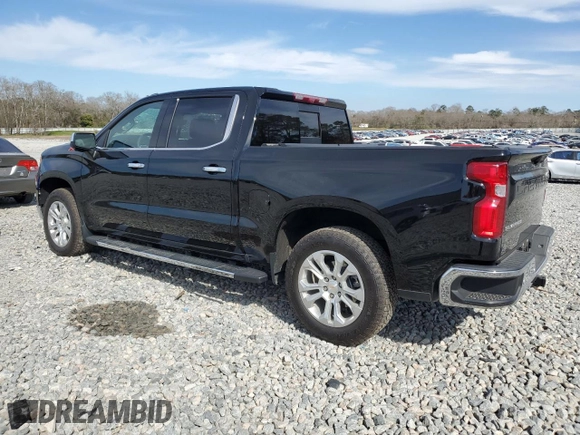 2024 Chevrolet Silverado 1500 LTZ with VIN 1GCUDGE85RZ228064, listed as a Copart auction lot 46575495 with 15,848 mi miles and Salvage Title. Bid and sale history available at DreamBid. Image 2.