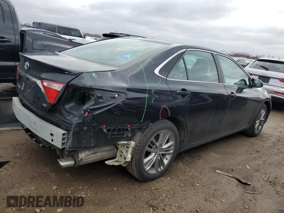 2015 Toyota Camry XLE with VIN 4T1BF1FK2FU878791, listed as a Copart auction lot 49357605 with 109,900 mi miles and Salvage Title. Bid and sale history available at DreamBid. Image 3.