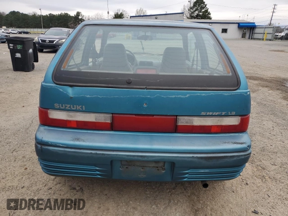 1993 Suzuki Swift z VIN 2S2AC35S5P6601869, wystawiony jako Copart lot #44993725 z przebiegiem 166 429 mil mil oraz Szkody całkowita. Historia ofert i sprzedaży dostępna na DreamBid. Obrazek 6.