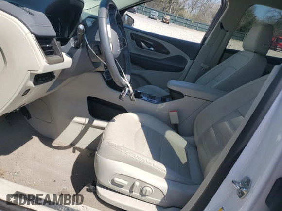 2022 GMC Terrain Denali with VIN 3GKALXEV2NL226743, listed as a Copart auction lot 50572075 with 19,390 mi miles and Salvage title. Bid and sale history available at DreamBid. Image 7.