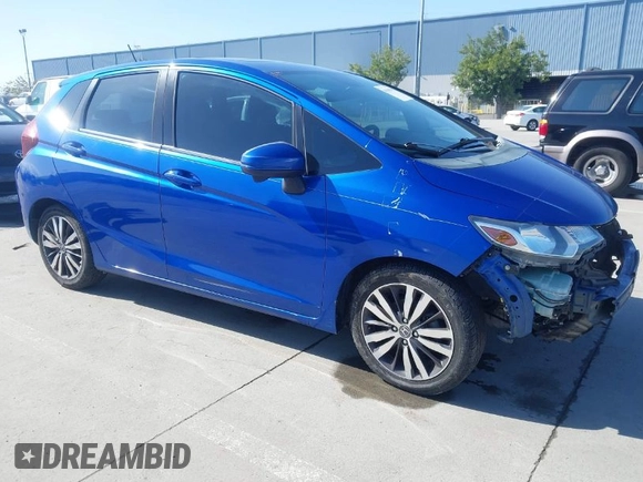 2015 Honda Fit EX-L with VIN 3HGGK5H87FM761096, listed as a IAAI auction lot 41948785 with 99,909 mi miles. Bid and sale history available at carsss.com. Image 1.