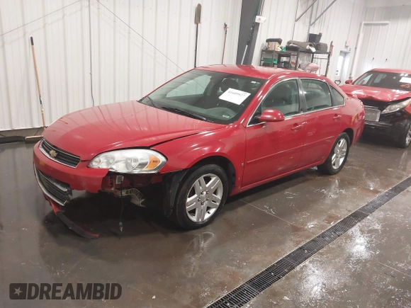 2008 Chevrolet Impala LT with VIN 2G1WC583589170653, listed as a IAAI auction lot 41609927 with 165,533 mi miles and . Bid and sale history available at DreamBid. Image 17.