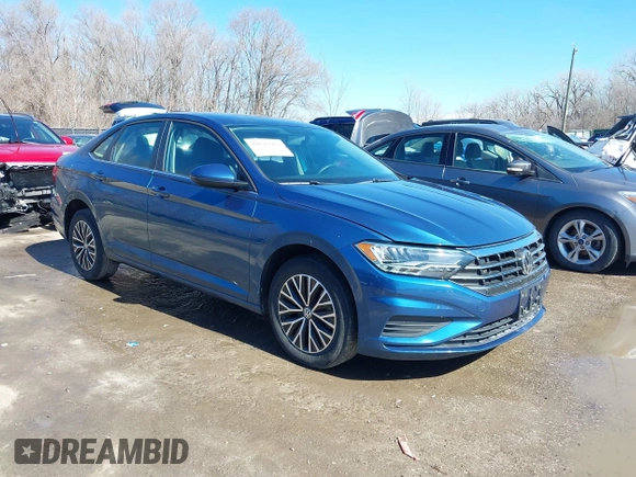 2021 Volkswagen Jetta S z VIN 3VWC57BU0MM009093, wystawiony jako IAAI lot #41643969 z przebiegiem 54 723 mil mil oraz . Historia ofert i sprzedaży dostępna na DreamBid. Obrazek 1.