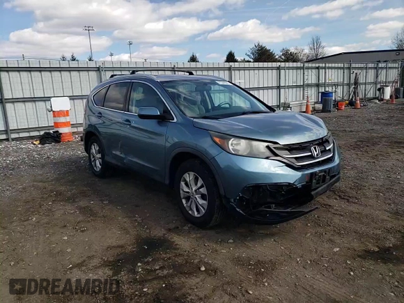 2013 Honda CR-V EX-L with VIN 2HKRM3H70DH523834, listed as a Copart auction lot 47344645 with 163,845 mi miles and Salvage Title. Bid and sale history available at DreamBid. Image 11.