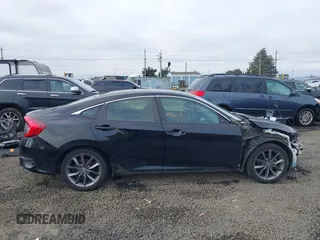 2019 Honda Civic Sedan EX with VIN JHMFC1F38KX012348, listed as a IAAI auction lot 41450738 with 105,551 mi miles. Bid and sale history available at carsss.com. Image 14.