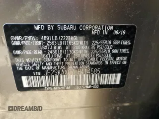 2020 Subaru Forester Touring with VIN JF2SKAXC7LH414585, listed as a Copart auction lot 50732475 with 98,412 mi miles and Salvage Title. Bid and sale history available at carsss.com. Image 14.