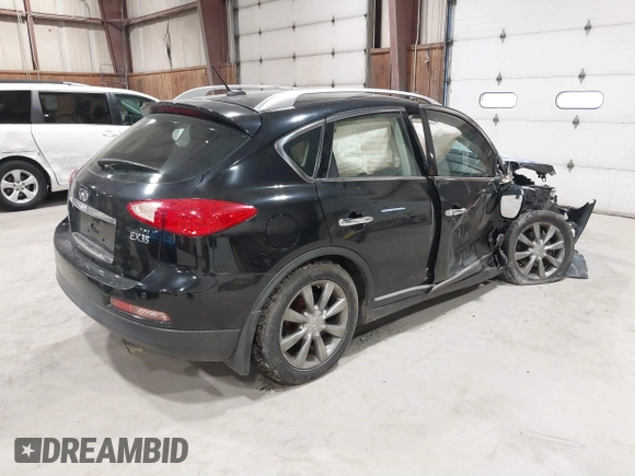2010 Infiniti EX Journey with VIN JN1AJ0HRXAM757764, listed as a IAAI auction lot 41894347 with 149,745 mi miles and . Bid and sale history available at DreamBid. Image 4.