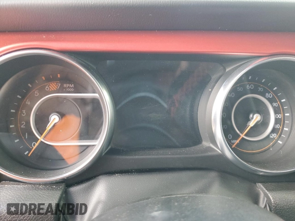 2023 Jeep Wrangler Rubicon with VIN 1C4HJXFG3PW682375, listed as a Copart auction lot 73969434 with Not provided miles and Salvage title. Bid and sale history available at DreamBid. Image 9.