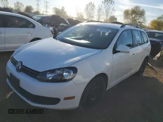 2012 Volkswagen Jetta SportWagen SE with VIN 3VWPP7AJ3CM684390, listed as a Copart auction lot 75651594 with 76,300 mi miles and Salvage Title. Bid and sale history available at carsss.com. Image 1.