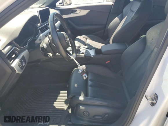 2017 Audi A4 Premium Plus with VIN WAUENAF4XHN021277, listed as a Copart auction lot 62783645 with 66,639 mi miles and Salvage title. Bid and sale history available at DreamBid. Image 7.