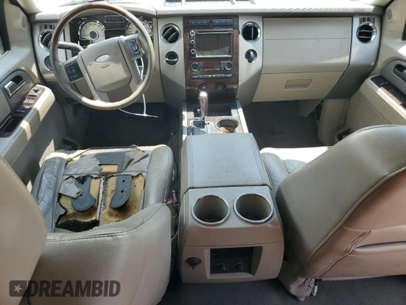 2007 Ford Expedition EL Limited with VIN 1FMFK19507LA74774, listed as a Copart auction lot 53813094 with 182,161 mi miles and Salvage Title. Bid and sale history available at carsss.com. Image 8.