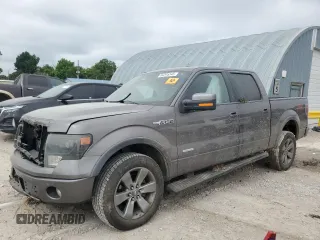 2014 Ford F-150 XL with VIN 1FTFW1ET4EFC54428, listed as a Copart auction lot 60345545 with 116,362 mi miles and Salvage title. Bid and sale history available at DreamBid. Image 1.