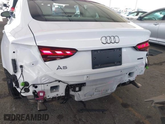 2023 Audi A5 Sportback Premium z VIN WAUABCF54PA052249, wystawiony jako IAAI lot #41916508 z przebiegiem 19 062 mil mil oraz . Historia ofert i sprzedaży dostępna na DreamBid. Obrazek 6.