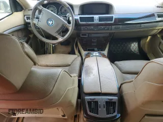 2004 BMW 7 Series with VIN WBAGN83574DK11116, listed as a Copart auction lot 88241625 with Not provided miles and Clean title. Bid and sale history available at DreamBid. Image 8.