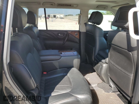 2016 Infiniti QX80 with VIN JN8AZ2NF7G9612712, listed as a Copart auction lot 68152744 with 126,202 mi miles and Clean Title. Bid and sale history available at carsss.com. Image 11.