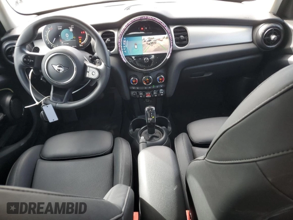 2023 MINI Hardtop 4 Door Cooper S with VIN WMW53DK09P2S84418, listed as a Copart auction lot 47293295 with 37,432 mi miles and Salvage title. Bid and sale history available at DreamBid. Image 8.