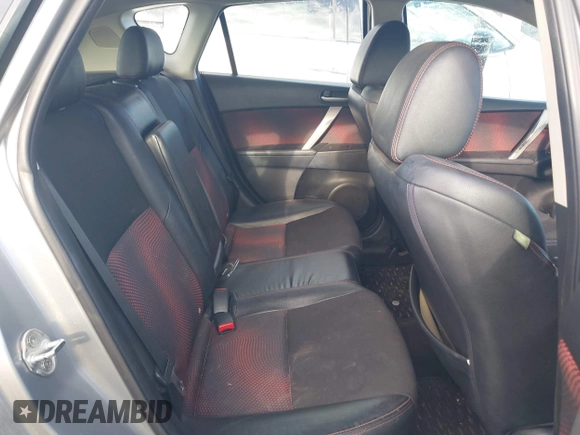 2012 Mazda 3 Mazdaspeed3 Touring with VIN JM1BL1L4XC1543326, listed as a IAAI auction lot 42341222 with 109,364 mi miles and . Bid and sale history available at DreamBid. Image 8.