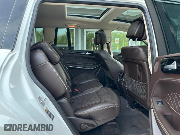 2018 Mercedes-Benz GLS 550 with VIN 4JGDF7DE4JA999468, listed as a Copart auction lot 62771725 with 164,613 mi miles and Clean title. Bid and sale history available at DreamBid. Image 6.