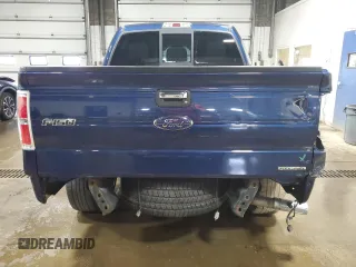 2012 Ford F-150 XL with VIN 1FTFW1EF0CFC58189, listed as a Copart auction lot 61142605 with 121,857 mi miles and Salvage title. Bid and sale history available at DreamBid. Image 6.