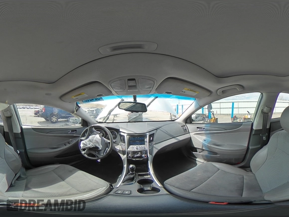 2013 Hyundai Sonata Limited with VIN 5NPEC4AC8DH591247, listed as a Copart auction lot 52420295 with 129,182 mi miles and Salvage Title. Bid and sale history available at carsss.com. Image 14.