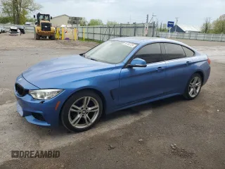 2015 BMW 4 Series 428i xDrive with VIN WBA4C9C53FG135250, listed as a Copart auction lot 56760725 with 52,564 mi miles and Clean title. Bid and sale history available at DreamBid. Image 1.