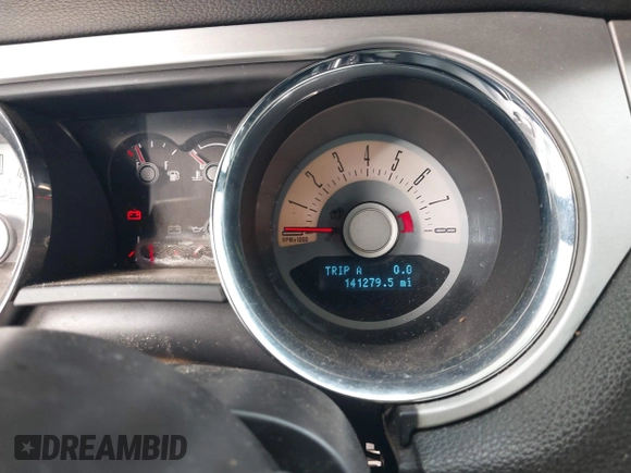 2011 Ford Mustang V6 with VIN 1ZVBP8AMXB5166307, listed as a IAAI auction lot 41544756 with 141,279 mi miles and . Bid and sale history available at carsss.com. Image 15.