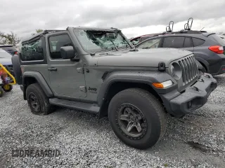 2021 Jeep Wrangler Sport with VIN 1C4GJXAN2MW699133, listed as a Copart auction lot 51994985 with 47,923 mi miles and Non Repairable. Bid and sale history available at DreamBid. Image 4.