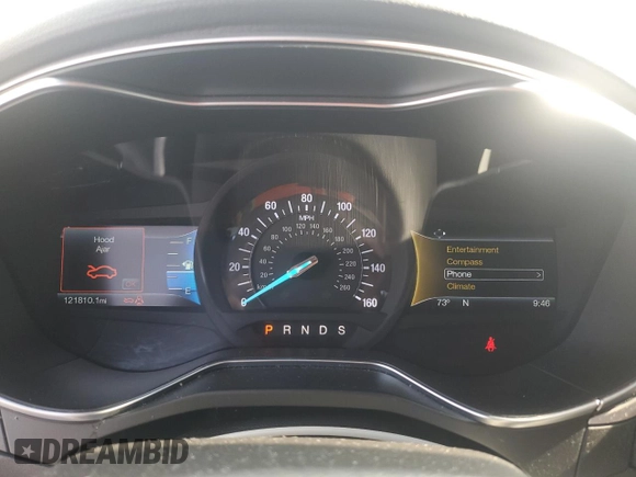 2016 Ford Fusion SE with VIN 3FA6P0H77GR221702, listed as a Copart auction lot 57271495 with 121,810 mi miles and Salvage title. Bid and sale history available at DreamBid. Image 9.