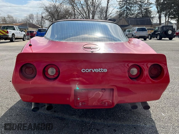1981 Chevrolet Corvette with VIN 1G1AY8761BS408304, listed as a Copart auction lot 79428714 with 49,214 mi miles and Salvage Title. Bid and sale history available at carsss.com. Image 9.