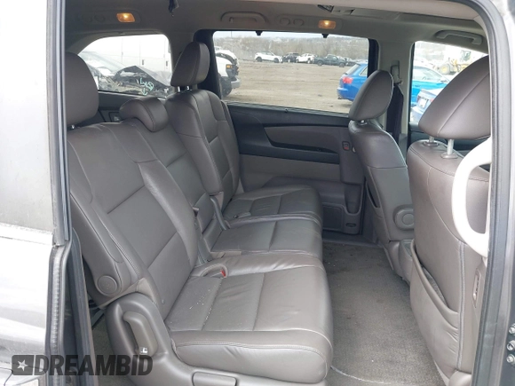 2013 Honda Odyssey EX-L with VIN 5FNRL5H63DB034963, listed as a IAAI auction lot 41921431 with 163,609 mi miles and . Bid and sale history available at DreamBid. Image 8.