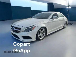2015 Mercedes-Benz CLS 400 with VIN WDDLJ6HB8FA133567, listed as a Copart auction lot 48635315 with 114,576 mi miles and Clean title. Bid and sale history available at DreamBid. Image 2.