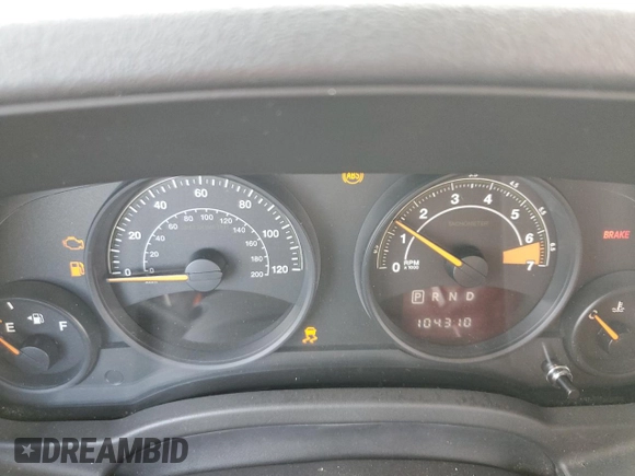 2015 Jeep Patriot Altitude Edition with VIN 1C4NJPBA2FD350653, listed as a Copart auction lot 80280164 with 104,310 mi miles and Salvage Title. Bid and sale history available at carsss.com. Image 9.
