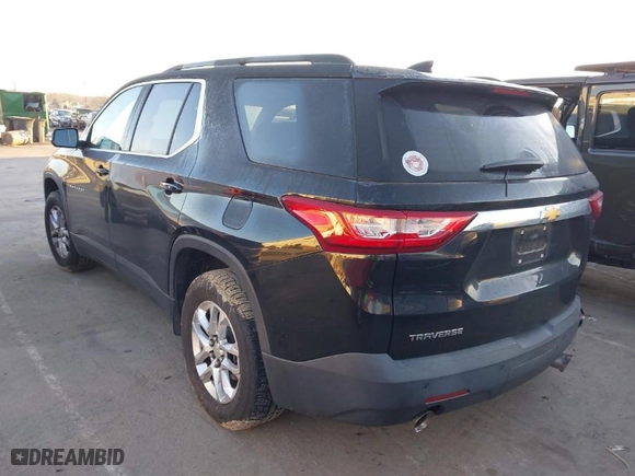2019 Chevrolet Traverse LT Cloth with VIN 1GNERGKW4KJ111953, listed as a IAAI auction lot 41636139 with 102,626 mi miles. Bid and sale history available at carsss.com. Image 3.