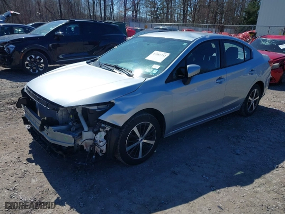 2019 Subaru Impreza Premium with VIN 4S3GKAC67K3605326, listed as a IAAI auction lot 41883752 with 52,891 mi miles. Bid and sale history available at carsss.com. Image 2.