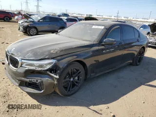 2016 BMW 7 Series 750i xDrive with VIN WBA7F2C58GG416375, listed as a Copart auction lot 48248215 with 67,781 mi miles and Salvage Title. Bid and sale history available at carsss.com. Image 1.