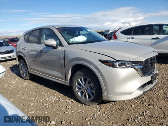 2024 Mazda CX-5 S Select with VIN JM3KFBBL3R0448697, listed as a Copart auction lot 54627085 with 27,702 mi miles and Clean Title. Bid and sale history available at carsss.com. Image 4.
