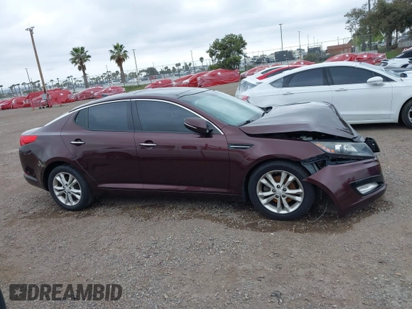 2012 Kia Optima EX with VIN 5XXGN4A76CG024213, listed as a IAAI auction lot 41871583 with 194,168 mi miles and . Bid and sale history available at carsss.com. Image 13.