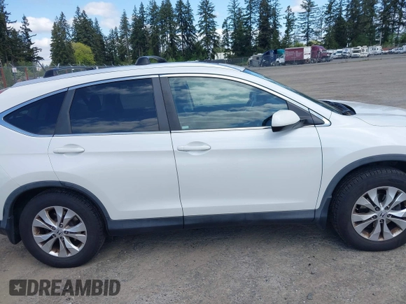2013 Honda CR-V EX-L with VIN 5J6RM4H72DL029549, listed as a IAAI auction lot 42166574 with 183,689 mi miles. Bid and sale history available at carsss.com. Image 13.