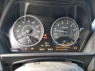 2016 BMW 2 Series 228i xDrive with VIN WBA1L9C52GV767513, listed as a Copart auction lot 43333875 with 46,779 mi miles and Salvage Title. Bid and sale history available at carsss.com. Image 9.