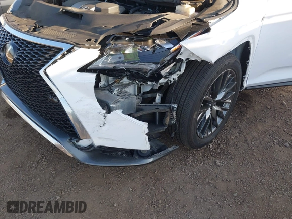 2017 Lexus RX with VIN 2T2BZMCA8HC127537, listed as a IAAI auction lot 41630259 with 37,033 mi miles. Bid and sale history available at carsss.com. Image 6.